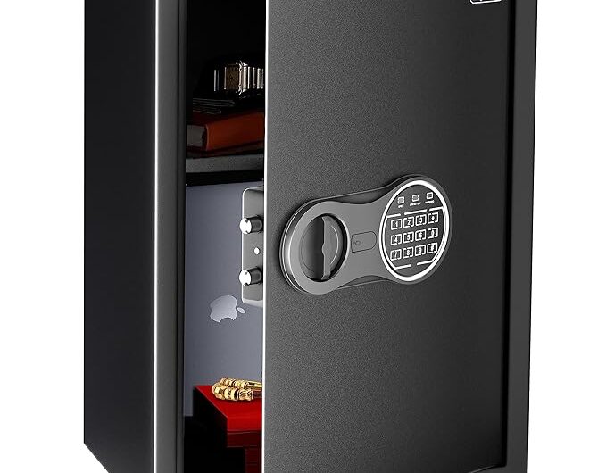 Lifelong Locker for Home & Office 56L – Digital Safe for Security with Electronic Keypad