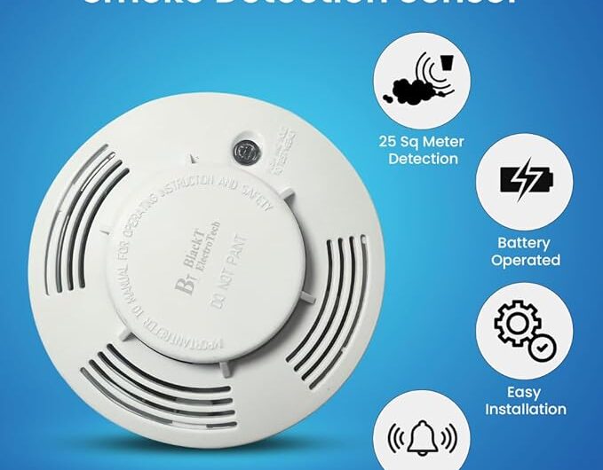 Smoke Detection Sensor System with Alarm 