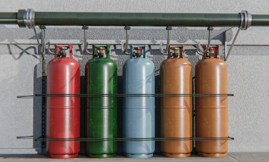 Safe storage and handling of Gas Cylinders