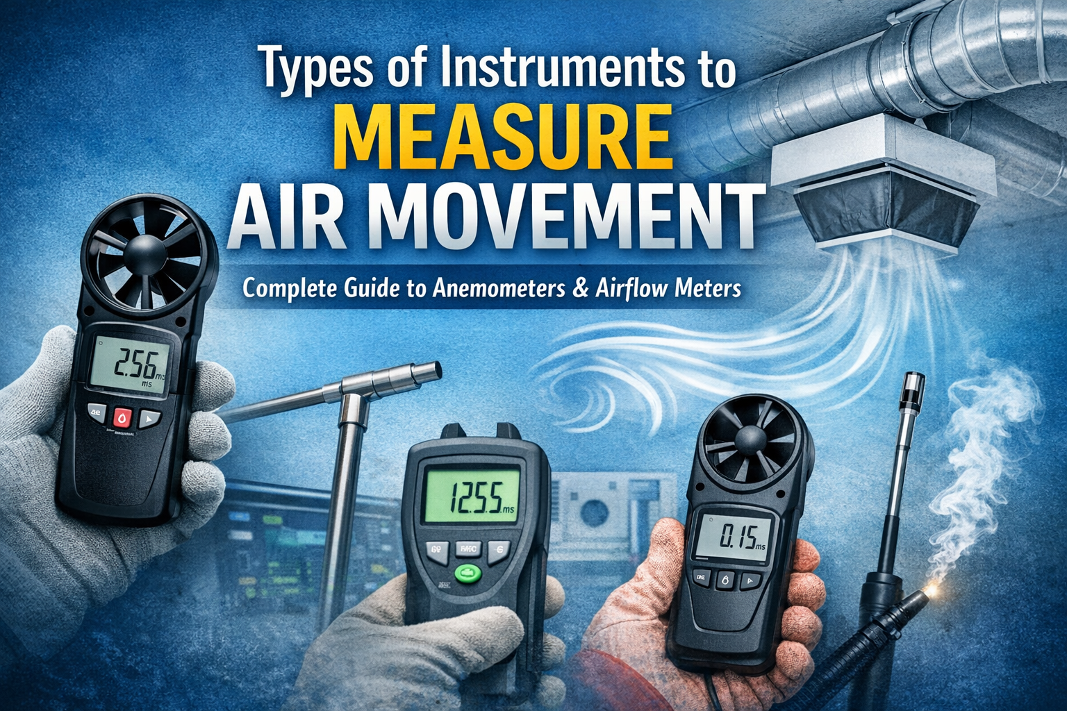 Types of Instruments to Measure Air Movement – Complete Guide to ...