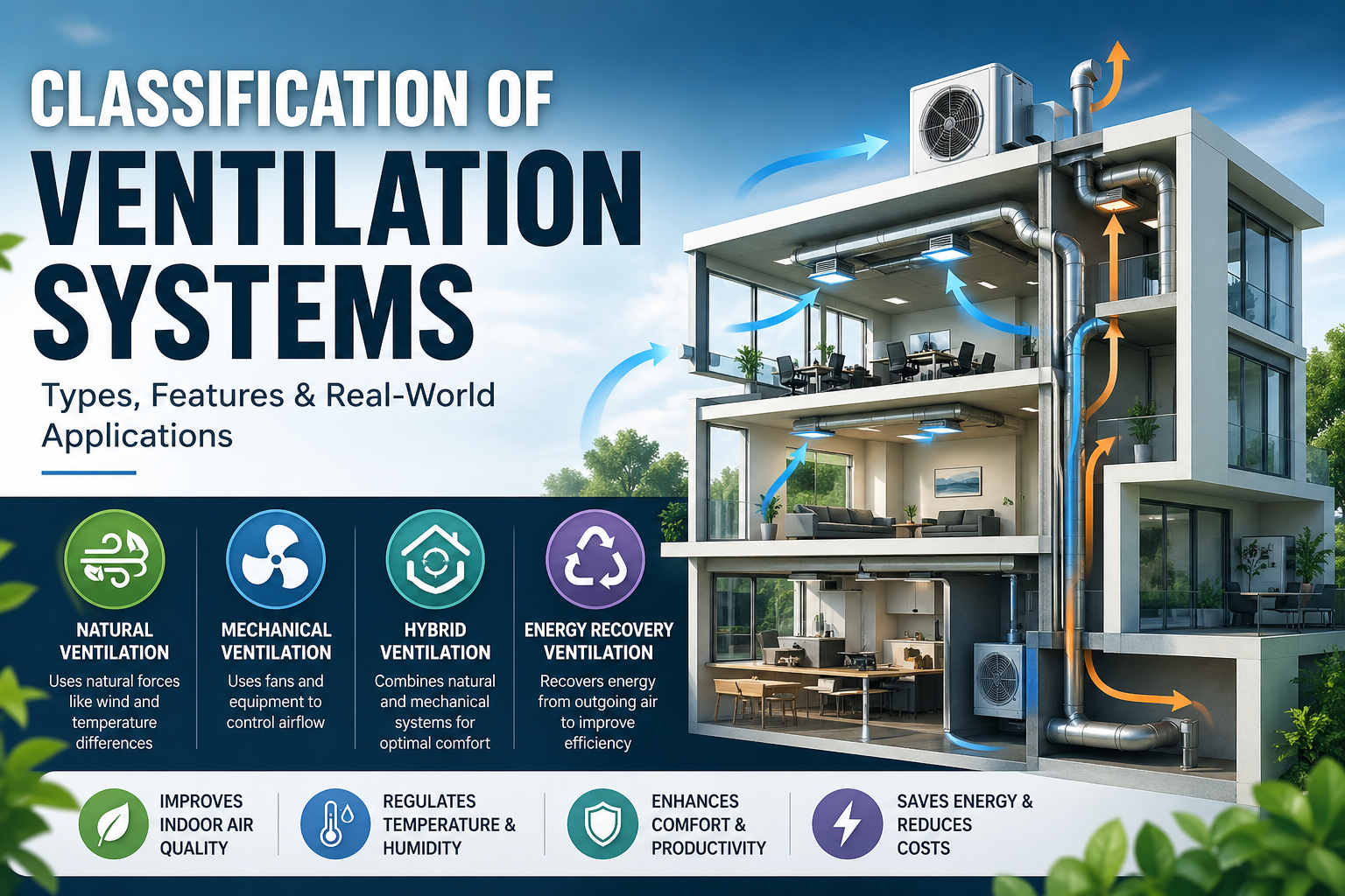 Classification of Ventilation Systems: Types, Features & Real-World ...