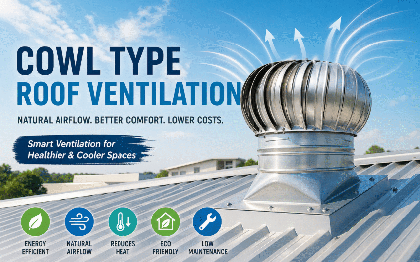 Cowl Type Roof Ventilation: Benefits, Working & Installation Guide