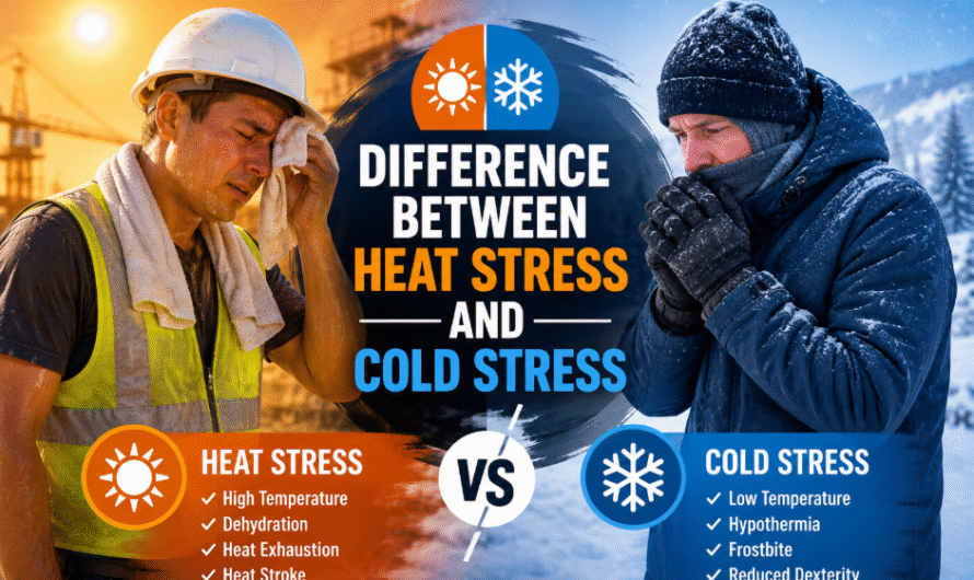 Difference Between Heat Stress and Cold Stress: Causes, Symptoms, Risks & Prevention