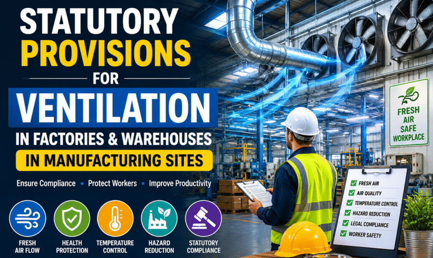 Statutory Provisions for Ventilation in Factories and Warehouses: Complete Compliance Guide for Manufacturing Sites