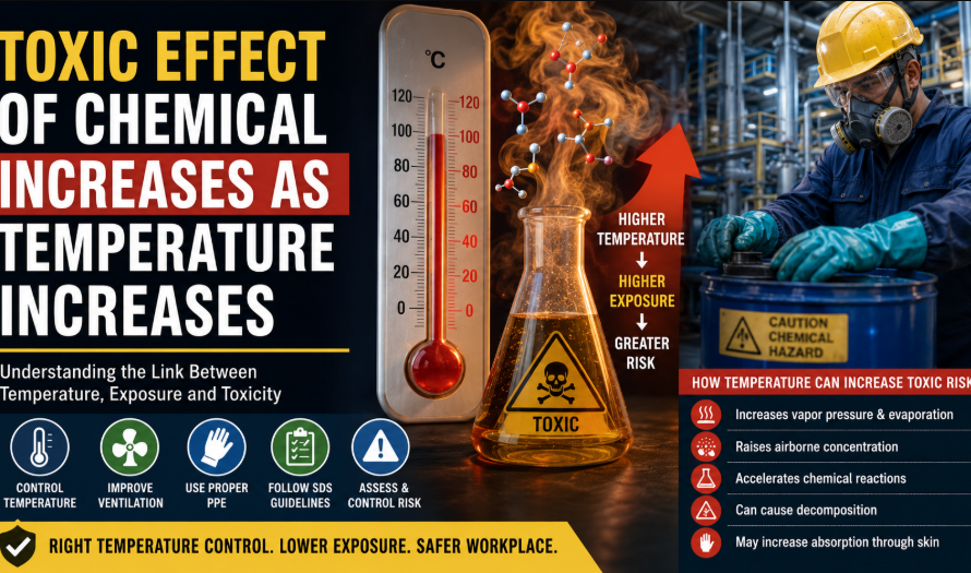 Toxic Effects of Chemicals Increase with Temperature?