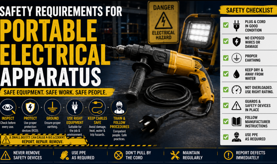 Portable Electrical Apparatus Safety Requirements | EHS Guide