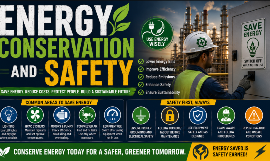 Energy Conservation and Safety: Essential Workplace Practices